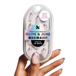 Olive & June Press-On Fake Nails - Maximalist - M Almond - Twighlight Aura French - 42ct -Target GUEST 01b7831b 796e 4970 9b8d 7f4d23805a95