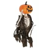 Morris Costumes 17 3/4" Hanging Waving Jack-O'-Lantern Pumpkin Creeper Halloween Decoration