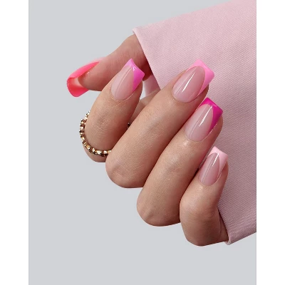 BTArtboxnails XCOATTIP® Press-On Nails - Pink Pastel Collection -Square Nails -150ct 12 BTArtboxnails XCOATTIP® Press-On Nails - Pink Pastel Collection -Square Nails -150ct - Image 10