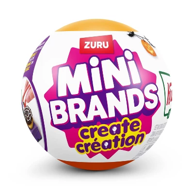 Mini Brands Krispy Kreme Create Halloween Series 1: Collectible Plastic Figure Toy 4 Mini Brands Krispy Kreme Create Halloween Series 1: Collectible Plastic Figure Toy - Image 2