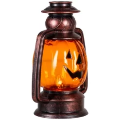 Northlight 16.5" Halloween Flickering Pumpkin Lantern Pathway Markers 3ct - Orange/Black -Target GUEST 06afd1a1 12f2 4438 921d f7e3d3ae786e