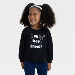 Toddler Girls' Halloween French Terry Pullover - Cat & Jack™ Black 8 Toddler Girls' Halloween French Terry Pullover - Cat & Jack™ Black -Target GUEST 074239e0 4062 4d1c 8531 2f8c1c770980