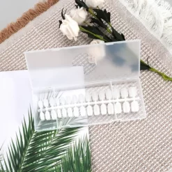 Unique Bargains Women's Frosted Short Round Fake Nails Clear 1 Set -Target GUEST 07b221b0 b022 40da 9b36 1d560f221ae6