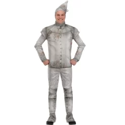HalloweenCostumes.com Adult Silver Tin Man Halloween Costume Shirt, Pants, Gloves, Boot Covers, Hood -Target GUEST 09344beb 79db 4376 a7d2 7953912dfb94