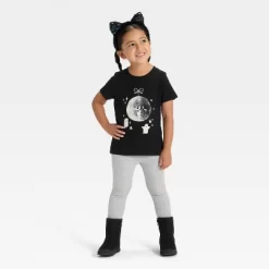 Toddler Girls' Short Sleeve Halloween Graphic T-Shirt - Cat & Jack™ Black -Target GUEST 09b7d3d4 7e55 4f8e ab49 dcc44ee1692e