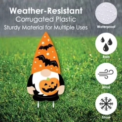 Big Dot Of Happiness Halloween Gnomes - Yard Sign And Outdoor Lawn Decorations - Spooky Fall Party Yard Signs - Set Of 8 -Target GUEST 0b8fde1e a52e 4025 937f c4b64ef2da09