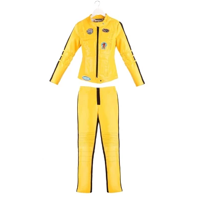 HalloweenCostumes.com Women's Kill Bill Beatrix Kiddo Motorcycle Suit Halloween Costume | Kill Bill Costumes 10 HalloweenCostumes.com Women's Kill Bill Beatrix Kiddo Motorcycle Suit Halloween Costume | Kill Bill Costumes - Image 8