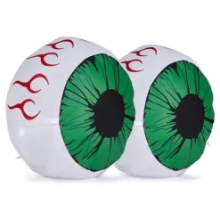 Angel Sar Halloween Inflatable Eyeballs, 2 Pack 3FT Lighted Outdoor Decor, Green LED Eyes For Yard Garden Party Indoor Outdoor Spooky Decoration -Target GUEST 0bc920c6 cd0e 4f22 821c cf369777f2d8
