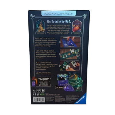 Ravensburger Disney Villainous: Treacherous Tides Board Game: Strategy & Creative Thinking, 2+ Players, 30-40 Minutes 6 Ravensburger Disney Villainous: Treacherous Tides Board Game: Strategy & Creative Thinking, 2+ Players, 30-40 Minutes - Image 4