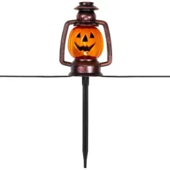 Northlight 16.5" Halloween Flickering Pumpkin Lantern Pathway Markers 3ct - Orange/Black -Target GUEST 0d5ea6dd 73c5 4939 b636 74bd341f4b61