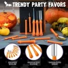 Joyfy 12 Pcs Halloween Pumpkin Carving Kit With Handbag, 12 Stainless Steel Double-sided Sculpting Tools For DIY Kids Party Decor Craft Supplies -Target GUEST 0de97259 3f1b 46d2 b7d0 422bf0b6ce51