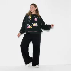 SANRIO Women's Hello Kitty Halloween Graphic Sweatshirt - Black -Target GUEST 0e742056 0904 44eb baef de1d6863e1c3