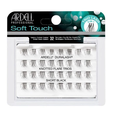Ardell Professional Soft Touch Lashes Trios - 66463 - Short Black - (Pack Of 3) 3 Ardell Professional Soft Touch Lashes Trios - 66463 - Short Black - (Pack Of 3)