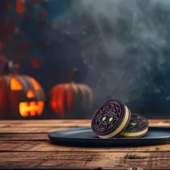 Oreo Halloween Green And Orange Creme Chocolate Sandwich Cookies - 7.14oz/14ct -Target GUEST 0efdca3c fc1e 49f8 80f6 14507cda280f 1