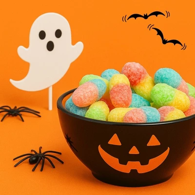 Crazy Candy Freeze Dried Halloween Candy - Sour Crispy Crawlers - 1.5oz 7 Crazy Candy Freeze Dried Halloween Candy - Sour Crispy Crawlers - 1.5oz - Image 5