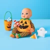14" Baby Doll Halloween Pumpkin Outfit - Gigglescape™