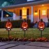Northlight 16.5" Halloween Flickering Pumpkin Lantern Pathway Markers 3ct - Orange/Black -Target GUEST 10a216c5 b157 4aa8 b1a2 096d5592f303