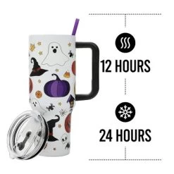 Bioworld Halloween Scary Icons 40 Oz White Stainless Steel Tumbler With Handle 10 Bioworld Halloween Scary Icons 40 Oz White Stainless Steel Tumbler With Handle -Target GUEST 114e72f3 4aec 4945 8467 9c81c928056a