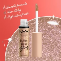 NYX Professional Makeup Butter Gloss Bling Non Sticky Lip Gloss - 0.27 Fl Oz -Target GUEST 11e22d08 a6cb 47ad ad72 a699c625189a