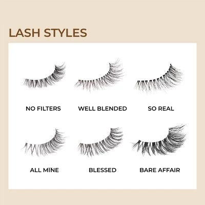 KISS Products My Lash But Better False Eyelashes - Well Blended - 4ct 5 KISS Products My Lash But Better False Eyelashes - Well Blended - 4ct - Image 3