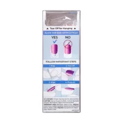 KISS Products ColorFX By ImPRESS Press-On Fake Nails - Short Squoval - Satellite - 30ct -Target GUEST 14ebc82d 0a80 4393 8979 63d62979ffe2