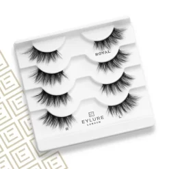 Eylure Faux Mink Royal False Eyelashes - 4ct
