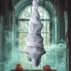 Joyfy 72" Life Size Hanging Cocoon Corpses Props, Halloween Decorations Outdoor For Graveyard Halloween Haunted House, Hanging Skeleton Decorations -Target GUEST 15ef8a27 3e33 4e1c a45a 227553ae45de