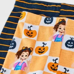 Toddler 4pc Ms. Rachel Cotton Long Sleeve Halloween Pajama Set - Orange/White/Black -Target GUEST 1601fa14 ba20 431c aea4 b185ebbd50bb