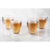 LEMONSODA Old Fashioned Skull Glasses Set Of 4 - (8.5 Fl. Oz)