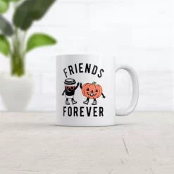Crazy Dog Friends Forever Mug Halloween Coffee Jack O Lantern Pumpkin Cup-11oz