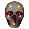 Northlight Lighted Skull Halloween Decoration - 7" - Warm White Lights - Black And Red -Target GUEST 18d6130a 4d6a 4876 b568 dc452d0c058b