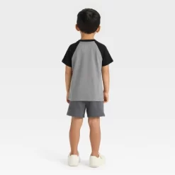 Toddler Boys' Short Sleeve Halloween T-Shirt And Shorts Set - Cat & Jack™