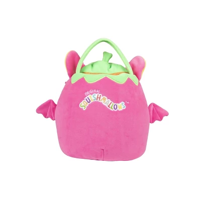 Squishmallows Gwendolyn The Neon Strawberry Bat Halloween Treat Pail 5 Squishmallows Gwendolyn The Neon Strawberry Bat Halloween Treat Pail - Image 3