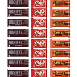 Hershey's 12/24 Pack Kit Kat, Reese's Peanut Butter Cup, Hershey's Milk Chocolate Full Size Individually Wrapped Candy Bars Bulk Assortment 13 Hershey's 12/24 Pack Kit Kat, Reese's Peanut Butter Cup, Hershey's Milk Chocolate Full Size Individually Wrapped Candy Bars Bulk Assortment -Target GUEST 1acaf073 bb47 4cb5 bdac c5f5519d0f45
