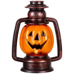 Northlight 16.5" Halloween Flickering Pumpkin Lantern Pathway Markers 3ct - Orange/Black -Target GUEST 1c2545ba 876a 4b17 80e5 76eabb68449b