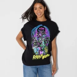 Women's Disney Villains Oversized Short Sleeve Graphic T-Shirt - Black -Target GUEST 1d644dd7 01e5 4200 82f4 18c21c5a4ab7
