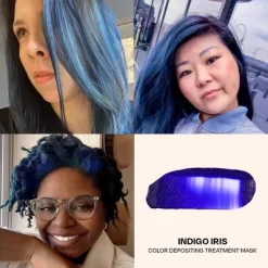 Overtone Indigo Iris Hair Mask- Semi-Permanent Hair Dye & Color Conditioner- Vegan, Ammonia-Free, Blue For Brown & Blonde Hair -Target GUEST 1f2768fb 018a 4e70 8856 c1e48a23efcf