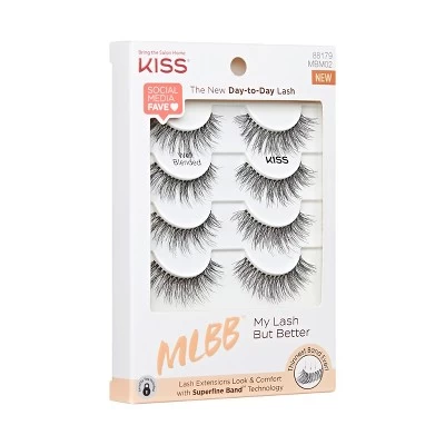 KISS Products My Lash But Better False Eyelashes - Well Blended - 4ct 9 KISS Products My Lash But Better False Eyelashes - Well Blended - 4ct - Image 7