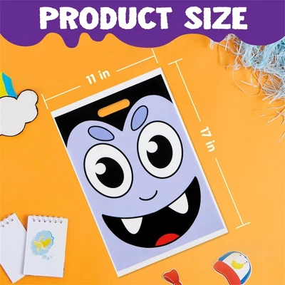 Joyfy Halloween Party Favors 72 Pcs Plastic Halloween Trick Or Treat Goodie Bag Kids Candy Bag Snacks Bags For Halloween Gifts Event Classroom Prizes 6 Joyfy Halloween Party Favors 72 Pcs Plastic Halloween Trick Or Treat Goodie Bag Kids Candy Bag Snacks Bags For Halloween Gifts Event Classroom Prizes - Image 4