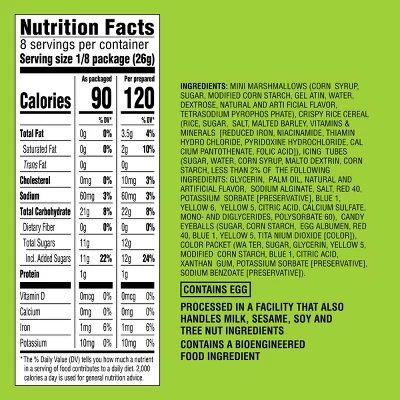 Frightful Frankenstein Crispy Rice Treats Kit - 7.4oz - Halloween - Favorite Day™ 7 Frightful Frankenstein Crispy Rice Treats Kit - 7.4oz - Halloween - Favorite Day™ - Image 5