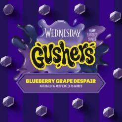 Fruit Gushers Halloween Wednesday Blueberry Grape Despair Fruit Flavored Snacks - 16oz/20ct -Target GUEST 220d24a7 f34a 4c15 9509 247b4c3adffb