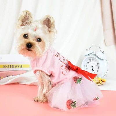 Paaaawaters Small Pet Dog Cat Tutu Lace Dress Puppy Ballet Skirt Princess Apparel Clothes 3 Paaaawaters Small Pet Dog Cat Tutu Lace Dress Puppy Ballet Skirt Princess Apparel Clothes