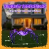 SEVOBAL Party Decorations Accessories 3FT Halloween Decorations Spider, Outdoor Halloween Decor Iridescent Spider, Multicolored, 36"*36"*17" -Target GUEST 23b39b42 5be5 4b96 a183 8257318e58bf