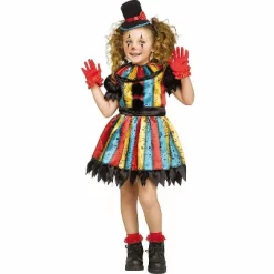 Fun World Toddler Girls' Colorful Carny Clown Dress Costume -Target GUEST 247e6c7d a904 497c b926 ae83418b6326