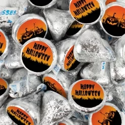 Halloween Candy Party Favors Chocolate Hershey's Kisses By Just Candy