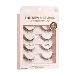 KISS Products The New Natural False Eyelashes - Pearl Earring - 4ct -Target GUEST 24c1720b 5345 45c9 bac7 3fc2a6258afa