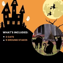 Fun World Funworld Black Cat Silhouettes Halloween Yard Décor | 3-Pack -Target GUEST 26a0bbad 2f24 4122 96bb 8c09deeca958
