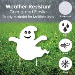 Big Dot Of Happiness Spooky Ghost - Yard Sign And Outdoor Lawn Decorations - Halloween Party Yard Signs - Set Of 8 -Target GUEST 26ef0b36 5b95 4520 8af3 8d0394aa6c89