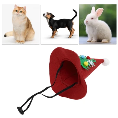 Unique Bargains Halloween Pet Headwear 5.91"x5.51" Red 1 Pc 6 Unique Bargains Halloween Pet Headwear 5.91"x5.51" Red 1 Pc - Image 4