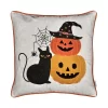 YOOCOZZ Halloween Decoration Halloween Black Cat & Pumpkin Stack Throw Pillow -Target GUEST 27414143 20dd 4951 8e5f 63fc06ba3d31